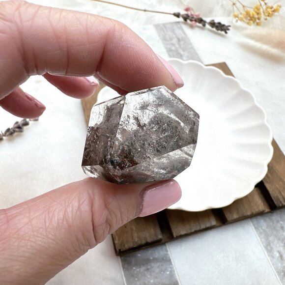 Small Garden Quartz Lodalite Free Form | Garden Quartz Gusher - Picture 9 of 10